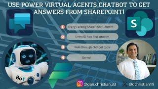 Use Power Virtual Agents Chatbot to get Answers From SharePoint