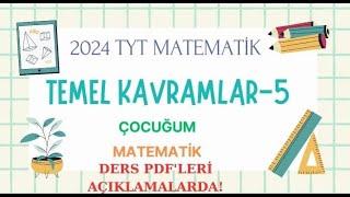 TYT MATEMATİK TEMEL KAVRAMLAR-5