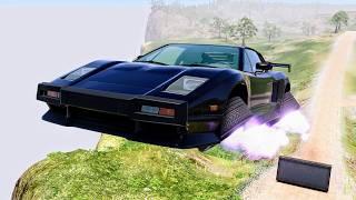 Epic High Speed Car Jumps #297 – BeamNG Drive  CrashBoomPunk