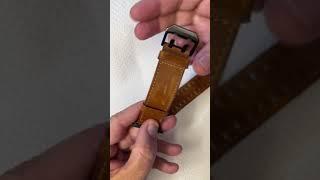 OUHENG Leather Band Compatible with Apple Watch Band Review