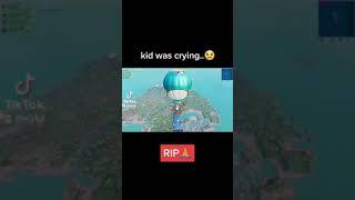 this kid was CRYING in my lobby.. fortnite