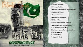 Patriotic Songs For Independence Day Pakistan National Songs Jukebox  Pakistan Zindabad 14 August