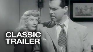 Double Indemnity Official Trailer #1 - Fred MacMurray Barbara Stanwyck Movie 1944 HD