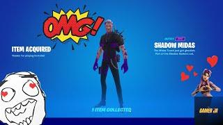 Watch Me BUY the NEW SHADOW MIDAS Skin in the Fortnite Item Shop