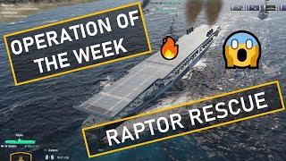 World Of Warship ASIA   OPERATION OF THE WEEK  - Raptor Rescue  Game Play