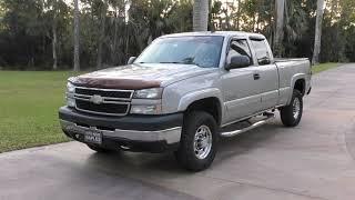 This 2006 Chevrolet 2500HD Silverado is a Holy Grail Diesel with the 6.6 LBZ Duramax and Allison