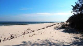 Beach on Hel Peninsula Poland