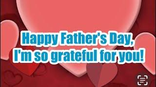 Happy Father’s Day WhatsApp video greetings card