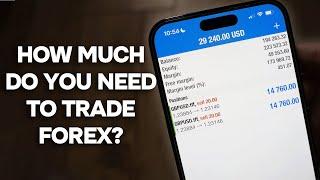 How Much Money Do You Need To Trade Forex?