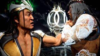 Mortal Kombat 11 Aftermath Story DLC - All Endings Shang Tsung Vs Fire God Liu Kang