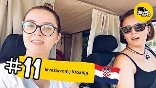 #11 išvažiavom į pirmą kelionę  į Kroatiją su 98 VW T4 kemperiu