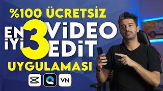 EN İYİ 3 ÜCRETSİZ VİDEO EDİT UYGULAMASI 