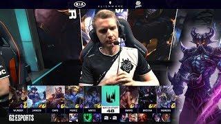 Fnatic vs G2 eSports - Game 5  Round 2 S9 LEC Summer 2019 Playoffs  FNC vs G2 G5