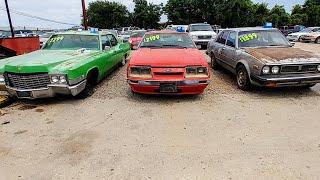 Classics For Sale. 1985 Ford Foxbody Mustang LX Junkyard Find