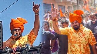 MLA RAJA SINGH GRAND ENTRY IN RAM NAVAMI SHOBHA YATRA 2023  RAJA SINGH SPEECH  2023 RAM NAVAMI