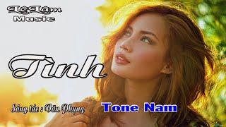 Karaoke - TÌNH Tone Nam  Văn Phụng  Lê Lâm Music