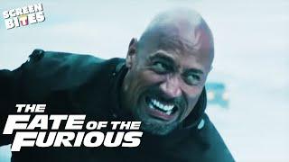 The Rock Becomes Superman in Fast & Furious  The Fate Of The Furious 2017  Screen Bites