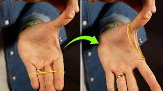 3 IMPRESSIVE Rubber Band Tricks ANYONE Can Do Tutorial