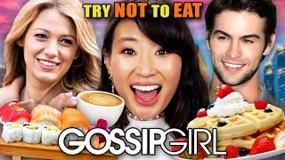 Try Not to Eat - Gossip Girl Truffle Grilled Cheese Sushi Party Vanessas Pierogies