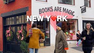 4KNYC WalkBrooklyn Heights in New York City ️Salter House & Cute Bakery  Feb 2024