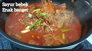 RESEP BEBEK EMPUK TIDAK AMIS ‼️ MASAK SAYUR BEBEK KUAH YA GURIH SEDEP