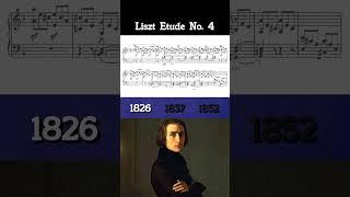Liszts MAZEPPA 1826 vs 1837 vs 1852