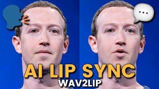 AI Lip Synced Video Is Here FREE and Local Wav2Lip Installation Guide