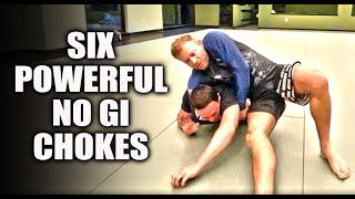 Six Powerful No Gi Chokes  Submission Grappling Essentials