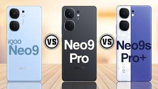 iQoo Neo9s Vs iQoo Neo9 Pro Vs iQoo Neo9s Pro+ #Trakontech