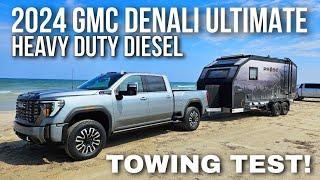 Enough Truck? 2024 GMC Denali HD Duramax Towing the Palomino PAUSE