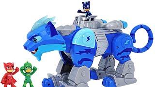 PJ Masks Animal Power Charge and Roar giant Power Cat appeared  DuDuPopTOY