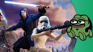 Anakin & a Stormtrooper vs Younglings in Fortnite