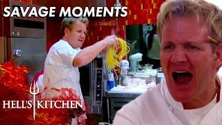 Gordon Ramsay Being Absolutely Savage  Hells Kitchen  Part One