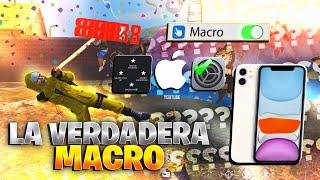 MACRO PARA IPHONE X 11 12 13 14 & 15  COMO ACTIVAR MACRO EN IPHONE CORRECTAMENTE  FREE FIRE