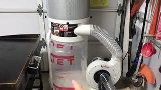 Ridgid Shop Vac vs Jet Dust Collector noise level