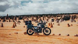 Riding across Australia heading up the west coast solo motorcycle camping adventure S2 Episode 14.