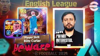 TRUTH about Blitz Curler skill new 103 Show Time FODEN  eFootball 24
