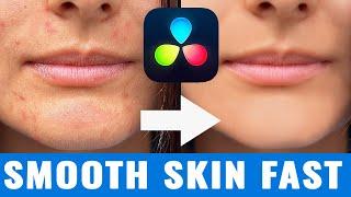 How to Smooth Skin FAST in DaVinci Resolve FREE and Studio Version