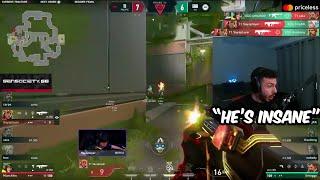 SEN Tarik REACTS To T1 sayaplayer INSANE ROUND SAVE In VCT Masters Tokyo