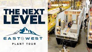 East to West RV Plant Tour  Incredible Build Quality