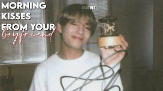 Taehyung ASMR Morning kisses from your boyfriend  +no talking