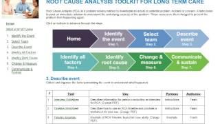 How to Use the Root Cause Analysis Toolkit