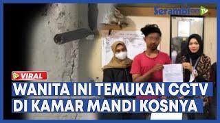 Waspada  Wanita Ini Temukan Kamera CCTV di Balik Pipa Air Kamar Mandi Kosnya