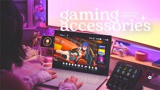  a gaming tech haul for gamers + content creators  useful accessories for all types of creators 