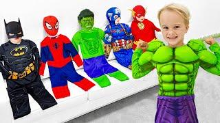 Chris became superheroes and helps his friends