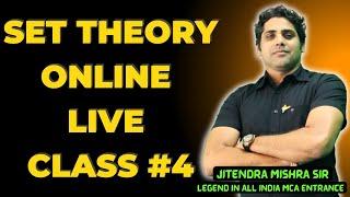 Online Live Class #4 Set Theory  Best NIMCET CUET Entrance Coaching  11 Times AIR 1 in NIMCET