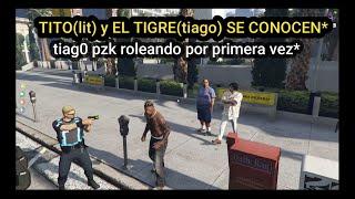 TIAGO Y LIT TITO Y EL TIGRE ROLEANDO PRIMERA VEZ EN BAIRESTREETS*full risas.