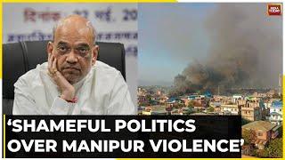 Amit Shah On Manipur Manipur Status Report Presented In Parliament