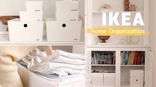 SUB 이케아 정리 수납템 13가지로 하는 새집 정리 인테리어 걱정없는 정리 아이템 따라하고 싶어지는 정리 13 IKEA  Home Organization