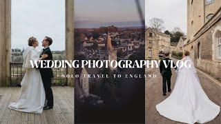 VLOG Day in the life of a wedding photographer Flying to England & Behind the Scenes